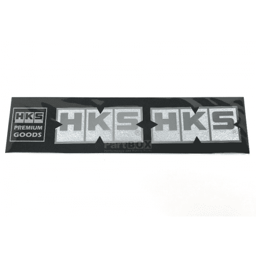 HKS Premium Goods Embossed Logo Sticker