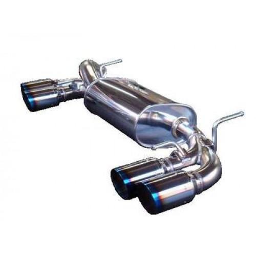 Racing Muffler USDM (rear+center pipe) Subaru Impreza GRB/GRF