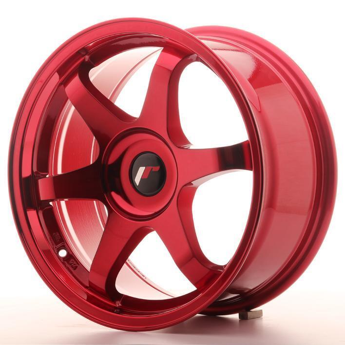 Japan Racing JR3 17x7 ET40 Custom Platinum Red