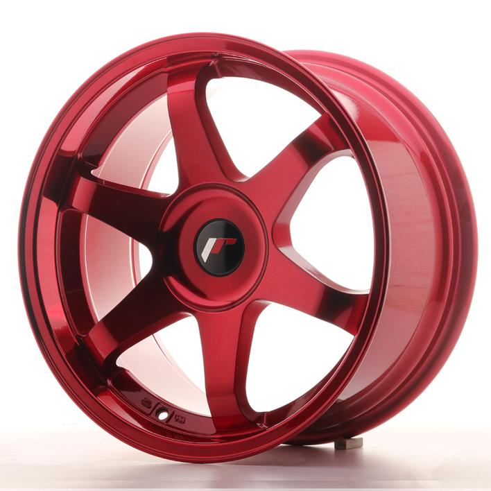 Japan Racing JR3 18x9 ET40 Custom Platinum Red