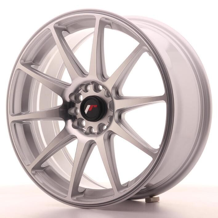 Japan Racing JR11 20x11 ET30-50 5H Custom H Silver