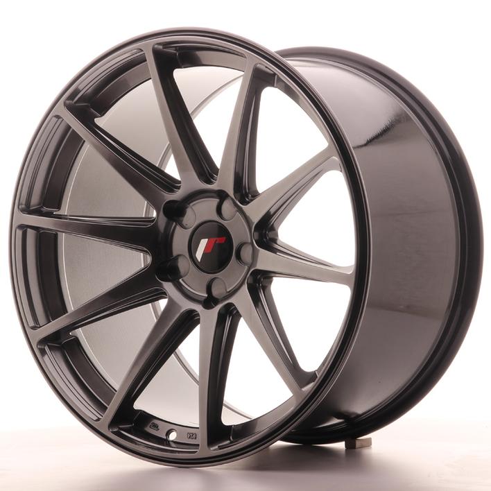 Japan Racing JR11 20x11 ET30-50 5H Custom Hiper Black