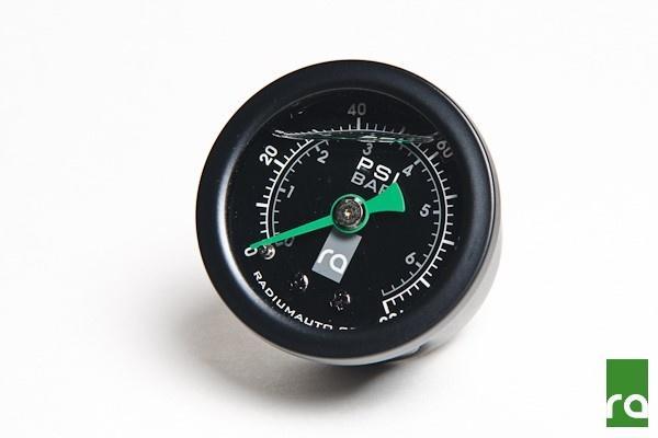 Fuel Pressure Gauge with 8AN ORB to 18NPT Female Fitting