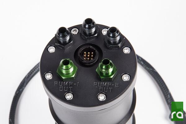 Fuel Surge Tank High Volume Single Pickup Tube for External Pump