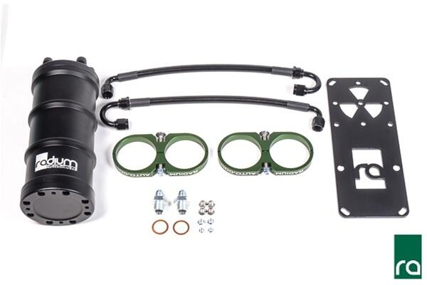 Dual External Pump Fuel Surge Tanks with 4-Port Manifold, Bosch 044 Pumps