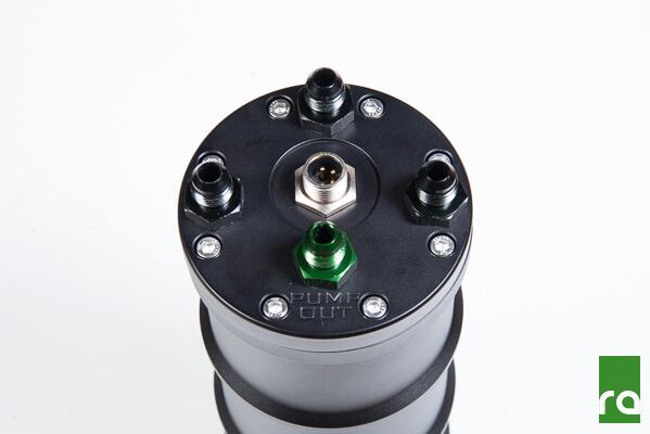 Fuel Surge Tank, Standard Single AEM 50-1000 Gas, Pump Not Included with Mounting Bracket, Frame Rail Mount