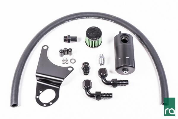 Catch Can Kit, EVO 8-9, Crankcase VTA Petcock Drain Kit x2