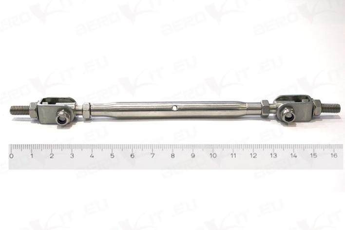 Rustfri stål splitter support stænger