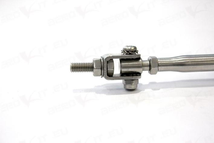 Rustfri stål splitter support stænger