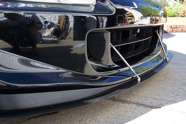 Rustfri stål splitter support stænger