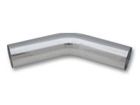 45 Degree Aluminum Bend, 2" O.D. - Polished