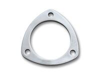 3-bolt Stainless Steel Flange (2.5" I.D.) - Single Flange, Retail Packed