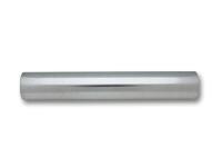 Straight Aluminum Tubing, 3.5" O.D. x 18" long - Polished