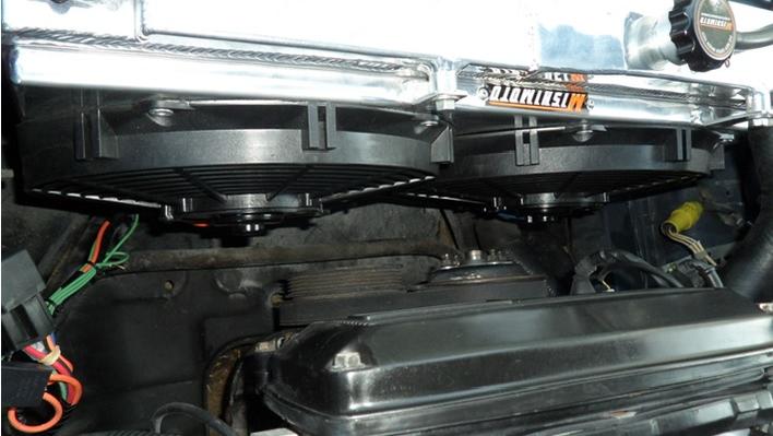 Corolla Performance Aluminium blæser skjold kit, 83-87