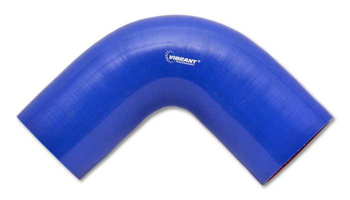 90 Degree Elbow, 2.00" I.D. x 4.00" Leg Length - Blue