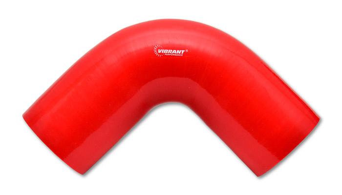 90 Degree Elbow, 2.00" I.D. x 4.00" Leg Length - Red