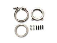 GT Series Turbo Adapter Kit; 3" 4 Bolt to 3" V-Band plus Female V-Band & V-Band Clamp