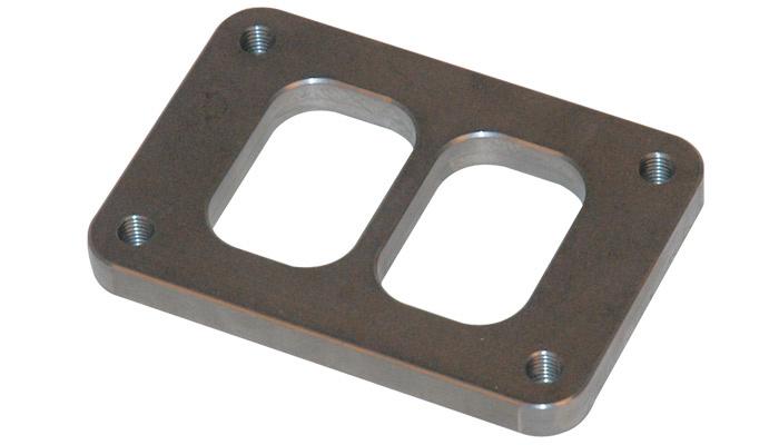 T03 Turbo Inlet Flange (Divided inlet) - 1/2" thick