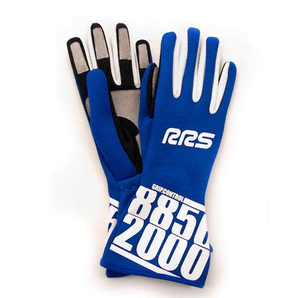 RRS Grip Control handsker til race FIA-godkendt - Blå