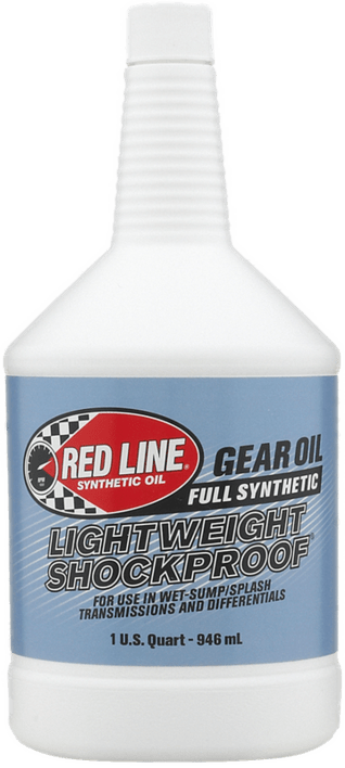 LIGHTWEIGHT SHOCKPROOF GEAR OIL - Red line