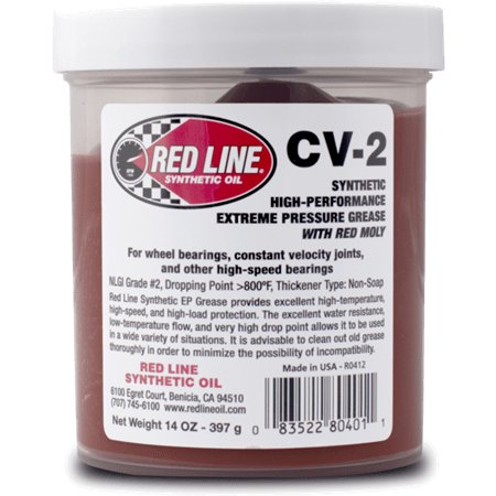 Redline - CV-2 GREASE WITH MOLY