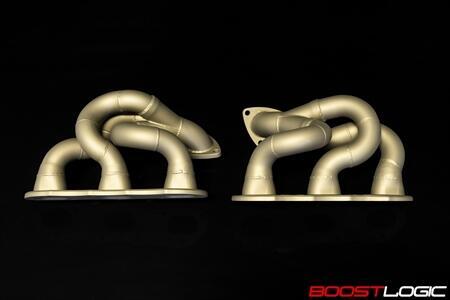 Boost Logic OEM Replacement High Flow Headers for 991 Turbo COATED