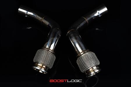 Boost Logic BMW F90 M5 Secondary Cat Delete Pipes