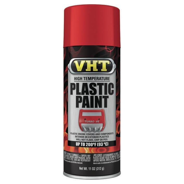 VHT SP821, Gloss Red Plastic Paint