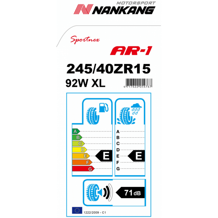NANKANG AR-1 245/40ZR15
