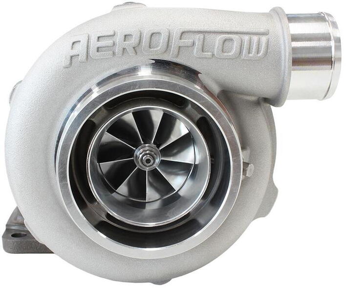 BOOSTED 5862 .82 Turbocharger 750HP, Natural Cast Finish