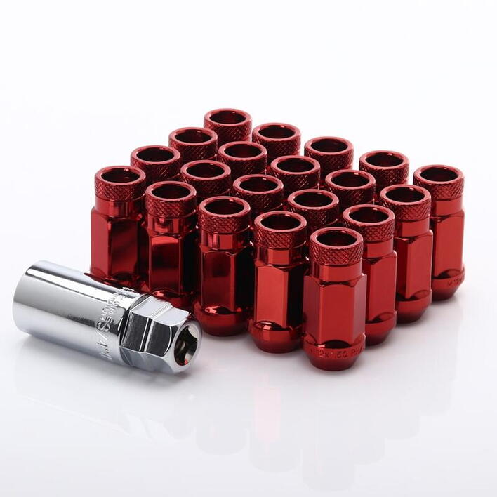 Forged Steel Japan Racing Nuts JN1 12x1,25 Red