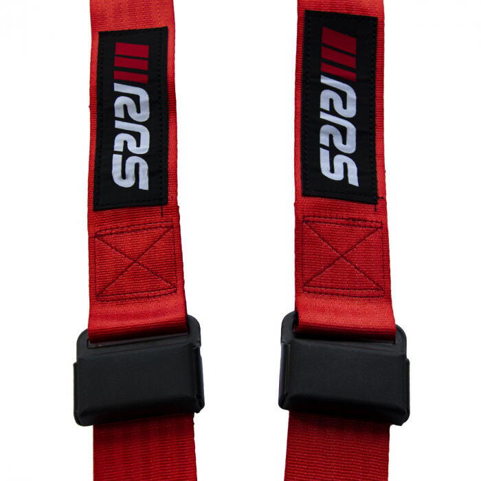 4 points road red harness