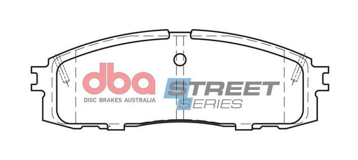 Brake Pads Rear Street Series Ceramic