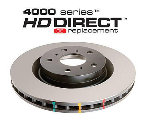 4000 series brake disc rear - plain