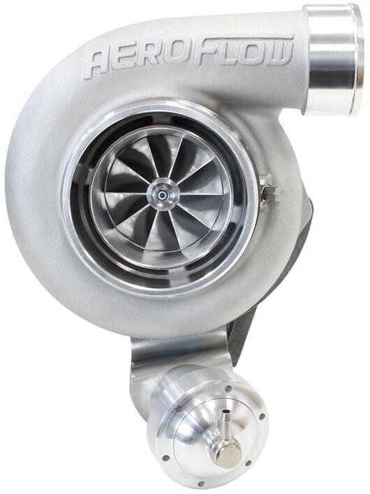 BOOSTED 6762 XR6 1.15 Turbocharger 1000HP, Natural Cast Finish