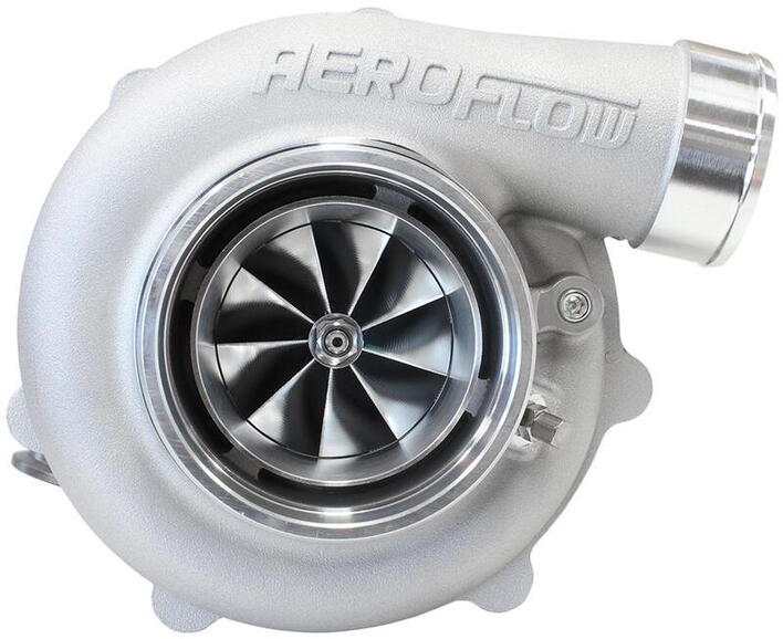 BOOSTED 6862 .83 Turbocharger 1050HP, Natural Cast Finish