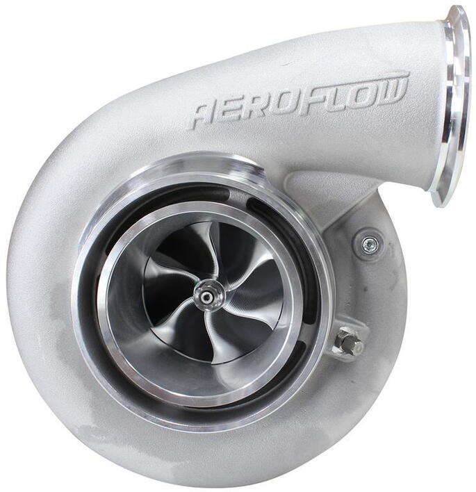 BOOSTED B7875 T4 .96 Turbocharger 1150HP, Natural Cast Finish