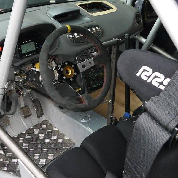 RRS Uni Race/Drift Dished Steering Wheel Rally - 350mm