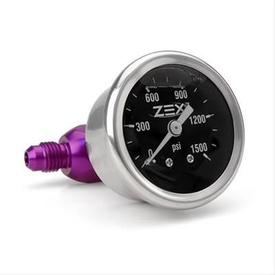 ZEX Analog Pressure Gauges - Includes -4AN male adapter manifold.