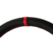 RRS 3 black spokes 90 dished – 350mm with artificial leather skin