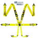 RRS FIA R6 2.9 kg yellow harness (6pts)