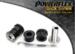 Powerflex PFF73-401GBLK - Front Arm Front Bush Camber Adjustable (2 stk.) - Black Series