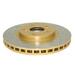 DBA STREET SERIES BRAKE ROTOR X-GOLD CROSS-DRILLED & SLOTTED - FRONT