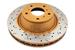 DBA HD SERIES BRAKE ROTOR 4000 XS CROSS-DRILLED & SLOTTED - FRONT