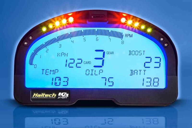 Haltech IQ3 Street Display Dash 20 EFI + 32 V-NET + 6 Direct input channels