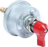 Battery Disconnect - Rotary Switch - Panel Mount - 125 Amp Continuous - 12V - Alternator Posts - Each