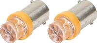 Light Bulb - LED - Amber - Quickcar Gauges/Warning Lights - Pair