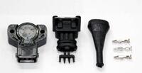 Throttle Position Sensor -Black CCW Rot. 8mm D-Shaft