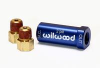 Aluminum Residual Pressure Valve 2lb, Blue, w/o Fittings Blue Anodize Finish (Inlet Fit (in): 3/8-24 IF Female)