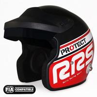 RRS Protect FIA 8859-2015 Red Jet Helmet